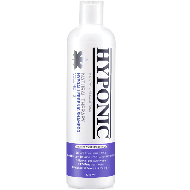 HYPONIC Hypoallergenic Volumizing Shampoo für Hunde, 500ml - mildes Shampoo für mehr Volumen und empfindliche Haut